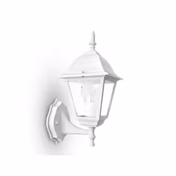 F.A.N. EUROPE Lighting LANT-ROMA/AP1A, Outdoor wall lighting, White, IP43, E27, 1 bulb(s), Halogen