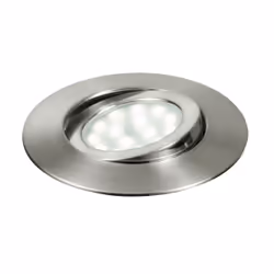 F.A.N. EUROPE Lighting INC-ZENIT-5W NIK, Recessed lighting spot, 1 bulb(s), 3000 K, 450 lm, Silver