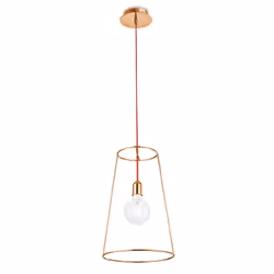F.A.N. EUROPE Lighting I-FRIDA/S25, Hard mount, Copper, Copper, 1 bulb(s), E27, Halogen