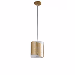F.A.N. EUROPE Lighting I-PARIS/S1 ORO, Hard mount, Gold, White, Gold, White, 1 bulb(s), E27, Halogen