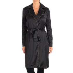 Chaqueta Manga Larga Cierre Con Lazo 2wr25k1t4 Para Mujer - black, S