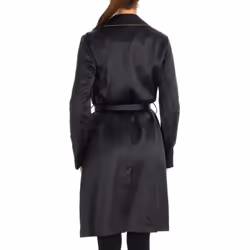 Chaqueta Manga Larga Cierre Con Lazo 2wr25k1t4 Para Mujer - black, S