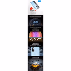 WINDTRE ZTE BLADE A72 5G 16.6 cm (6.52") Dual SIM Android 11 USB Type-C 4 GB 64 GB 4000 mAh Grey