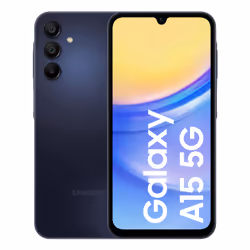 Wind Tre Samsung Galaxy A15 5G, 16.5 cm (6.5"), 1080 x 2340 pixels, 4 GB, 128 GB, 50 MP, Black, Blue