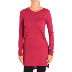 Vestido Manga Larga Cuello Redondo 3i65e1b75 Para Mujer - deep carmine, XS