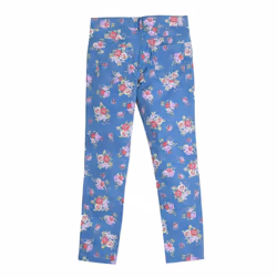 Pantalones Largos Tejanos 4pe4578i0 Para NiÃ±a - multicolor, 11/12AÃOS