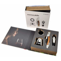 Legnoart Memorabile 4-Piece Professional Wine Set: Wine Opener  Champa