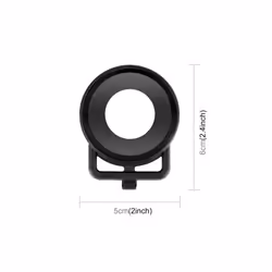 PULUZ Plastic Frame Case with Lens Guard for Insta360 One RS 360 Edition(Black)