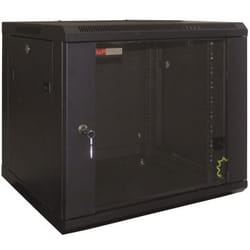 WP WPN-RWB-06605-B rack cabinet 6U Wall mounted rack Black