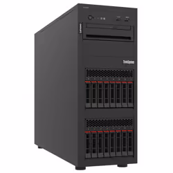 The Lenovo ThinkSystem ST250 V2 is a mainstream 1-socket tower server that also be rack mounted as a rack server. It is ideal ...
