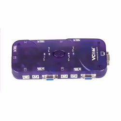 VCOM DD214 KVM switch Purple