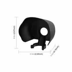 For DJI OSMO Pocket 3 Sunshade Lens Protective Cover Hood (Black)