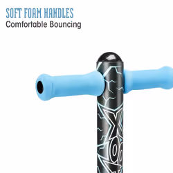 Xootz Pogo Stick | Volt Design for Kids, Boys and Girls, Soft Foam Handlebars, Ages 5+, Up to 35kg