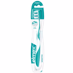 elmex 8718951557598, Toothbrush, Adult, Teal, White, Extra soft, 1 pc(s)