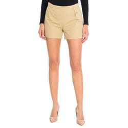 Pantalones Cortos Cremallera Lateral 4gh5590v3 Para Mujer - beige, 40-EU