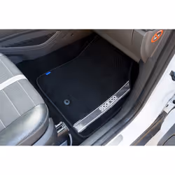 SPARCO 03763BAR Floor mat set Front and Rear 4 black 65x47 / 30x40 - Additional view 10