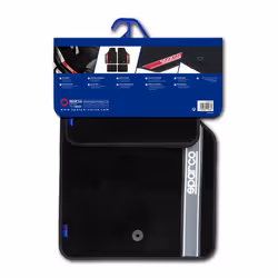 SPARCO 03763BAR Floor mat set Front and Rear 4 black 65x47 / 30x40