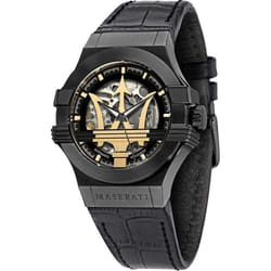Maserati R8821108036 Potenza Automatic Black Dial Men's Watch