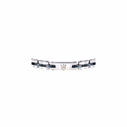 Maserati Jewels Stainless Steel And Ceramic Bracelet JM220ASR08 For Men