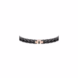 Maserati Jewels Black Stainless Steel JM422ATZ13 Bracelet For Men