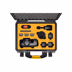 HPRC 2400 Hard Case Waterproof Carry Bag for Blackmagic Pocket 4K Camera Black