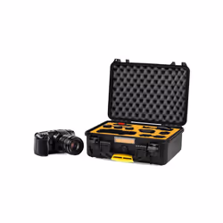 HPRC 2400 Hard Case Waterproof Carry Bag for Blackmagic Pocket 4K Camera Black
