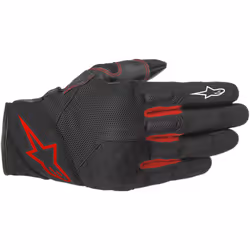 Alpinestars 3566518-13-M, Motorcycling, Adult, Male, Black, Red, M, Black, Red
