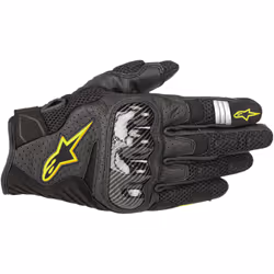 Alpinestars 3570518-155-S, Motorcycling, Adult, Male, Black, Yellow, S, Black, Yellow Fluorescent