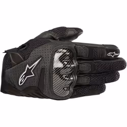 Alpinestars 3590518-10-XL, Motorcycling, Adult, Male, Black, XL, Black