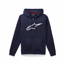 Alpinestars 1038-53052-7020-S, Adult, Male, Hoodie, Navy, White, Navy, White, S