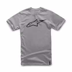 Alpinestars 1032-72030-1126-L, T-shirt, Adult, Male, Black, Grey, Gray Heather, Black, L