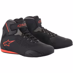 Alpinestars 2515618-131-9.5, Male, Adult, Black, Grey, Red, Black, Gray, Red
