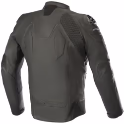 Alpinestars Caliber Motorcycle Leather Jacket, black, Size 48 for Men