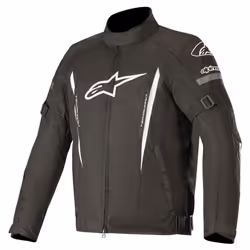 Alpinestars Gunner V2 Waterproof Textile Jacket Black / White - S