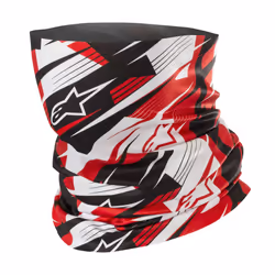 Alpinestars Blurred Neck Tube, black-red for Men