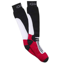 Alpinestars Racing Road Socks, black-red, Size L 2XL for Men