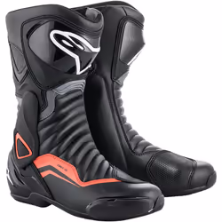 Alpinestars 2223017-1130-46, Male, Adult, Black, Grey, Red, Black, Gray, Red Fluorescent