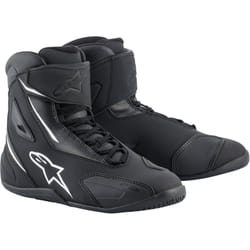 Alpinestars Fastback 2 Motorcycle Shoes, black-white, Size 42 for Men