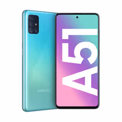 TIM Galaxy A51, 16.5 cm (6.5"), 4 GB, 128 GB, 48 MP, Android 10, Blue