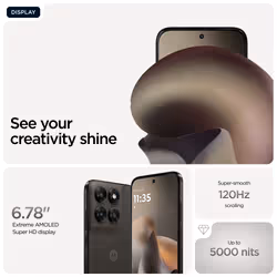 Motorola moto g77 17.3 cm (6.8") Hybrid Dual SIM Android 16.0 5G USB Type-C 8 GB 256 GB 5200 mAh Black - Additional view 7