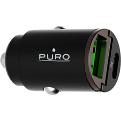 BIG BEN PUROCAC30WUSBACBK mobile device charger Power bank, Smartphone, Tablet Black Cigar lighter Fast charging Auto