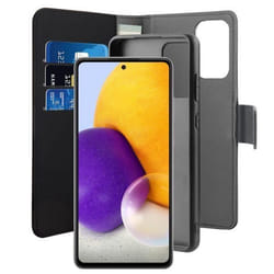 PURO SGA72BOOKC3BLK mobile phone case 17 cm (6.7") Wallet case Black