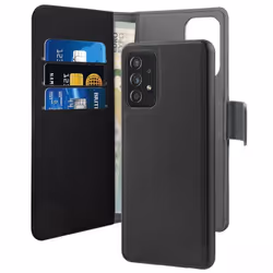 PURO SGA72BOOKC3BLK mobile phone case 17 cm (6.7") Wallet case Black