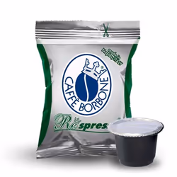 Caffè Borbone Green / Dek blend, Coffee capsule, Coffee, Nespresso, 1 cups, 5 g, 50 pc(s)
