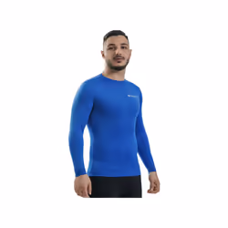 M) Givova Boys Compression Top Base Layer Junior Kids Sports Shirt Skin - Grey, Age 14-16 Years (38-40 inch - Additional view 5