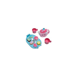 Fisher-Price DYM76 Laugh and Learn Sweet Manners Tea Playset, Toddler Role Play Tea Set Toy for Children with Educational Shape Sorter, Suit