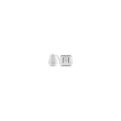 Delonghi Ballerina Jug Kettle And 4 Slice Toaster Set - White