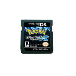 DS Video Game Cartridge (R4 Memory Card Version) Pokemon HeartGold SoulSilver Black White for NDS/2DS/3DS/NDSL - BLACK VERSION 2