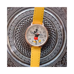 New Mickey Luxury Womens Watches Fashion Cute Cartoon Quartz Watch for Women Girl Wristwatch Ladies Dress Watch Female Clock ...
