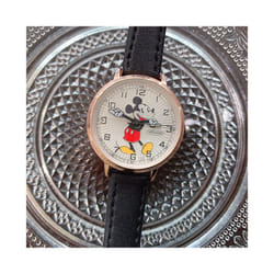 New Mickey Luxury Womens Watches Fashion Cute Cartoon Quartz Watch for Women Girl Wristwatch Ladies Dress Watch Female Clock Watches - Black